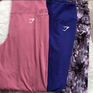 Lot of 3 Gymshark Leggings
